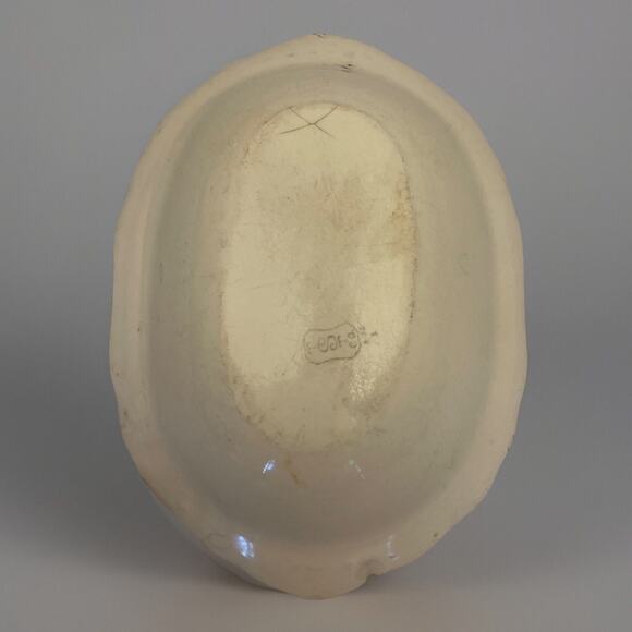 VTG 1940s TS&T Vegetable Bowl Modern Farmhouse Cottagecore Primitive Centerpiece - Picture 3 of 15